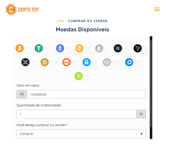 P2P Calculator